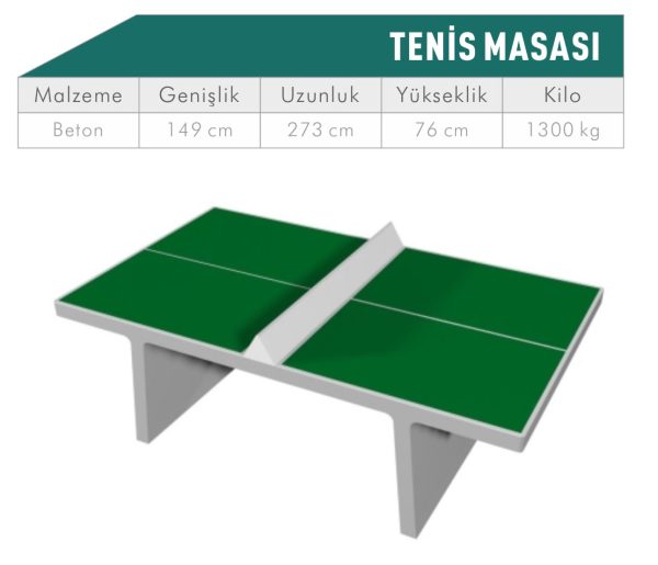 Dış Mekan Tenis Masası